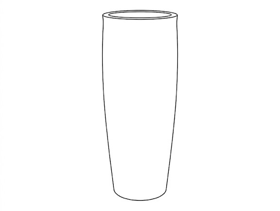 Ripple Planter technical drawing